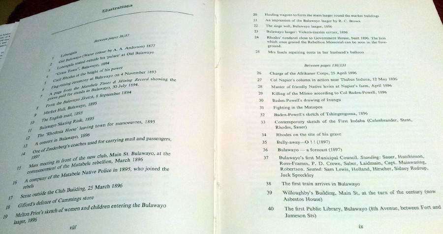 BULAWAYO - Historic Battlegrounds of Rhodesia by Oliver Ransford (1968)