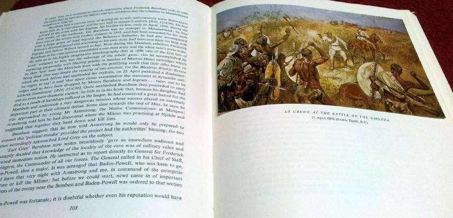 BULAWAYO - Historic Battlegrounds of Rhodesia by Oliver Ransford (1968)