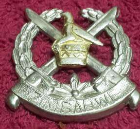 Zimbabwe Army Badges : (x5 Badges)