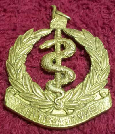 Zimbabwe Army Badges : (x5 Badges)