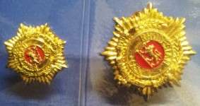 Rhodesia Army Staff Collar Badges