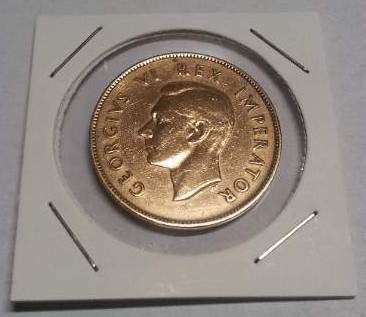 Union of South Africa One Penny Coins 1943-58 : [#034-037-041-081-051-079]