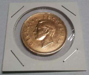 Union of South Africa One Penny Coins 1943-58 : [#034-037-041-081-051-079]