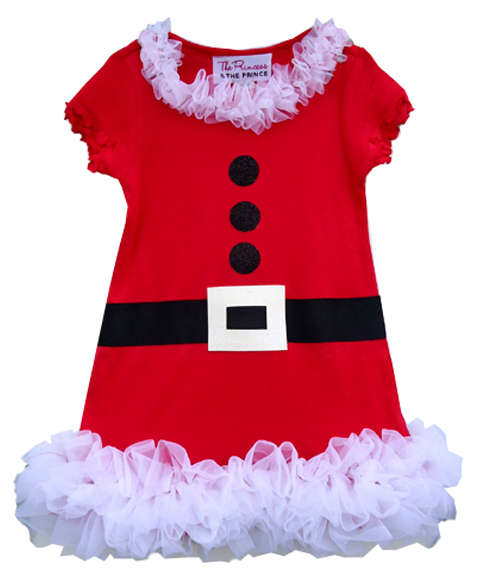 Santa dress size 6 - 12 months