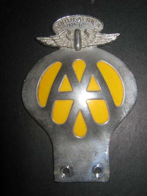 AA Metal Badge