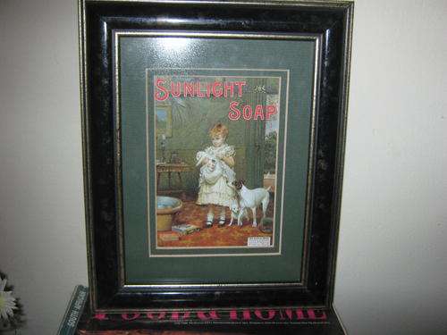 Sunlight Soap & Matthews Bros Matching Framed Prints