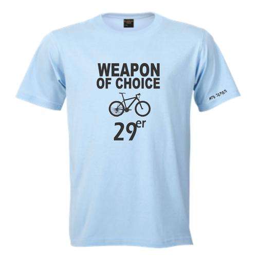 Mountain Bike - MTB -T-shirt Series - Weapon of choice