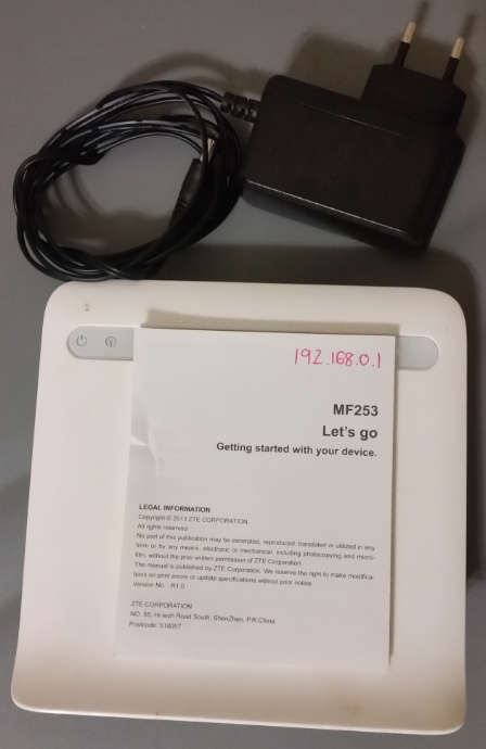 ZTE MF253 LTE Wireless Router