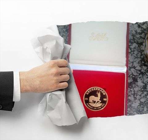 1998 PROOF KRUGER RAND ---gem quality..ONLY 2000 MINTED..