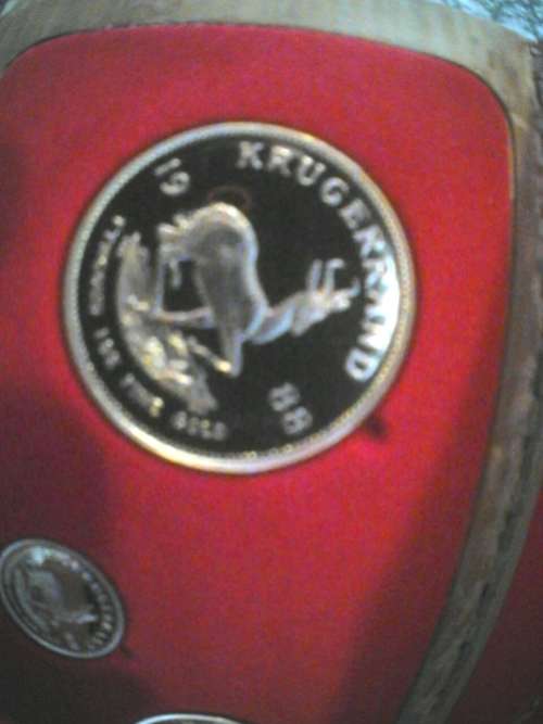 1988 PROOF KRUGERRAND GOLD REEF CITY mintmarked PRETIGE SET--mintage a possible 835