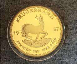 1967 KRUGERRAND GOLD 1 OUNCE perfect condition