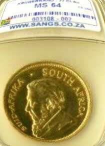 1967 MS64 KRUGERRAND 1 OUNCE
