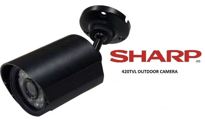 SHARP ccd 420tvl OUTDOOR CAMERA
