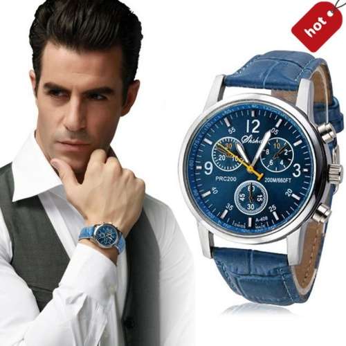 Mens Blue watch