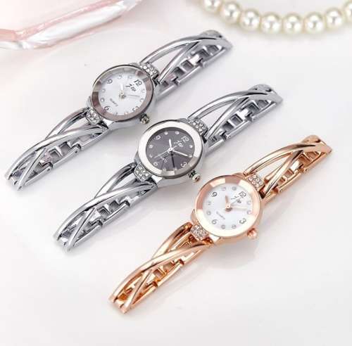 New Gold & White Watch