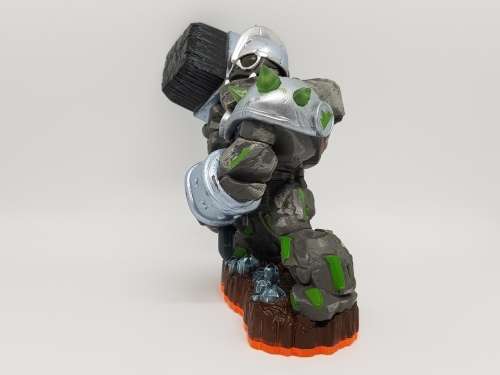 Skylanders Giants: Crusher Giant Character + Trading Card + Sticker Set - Brand New