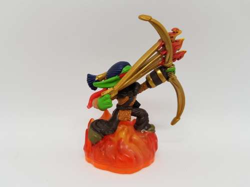 Skylanders Giants Flameslinger Series 2 Character + Trading Card + Sticker Set