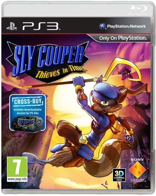 Sly Cooper - Thieves in Time - PlayStation 3 - Complete In Box - Very Good Condition!
