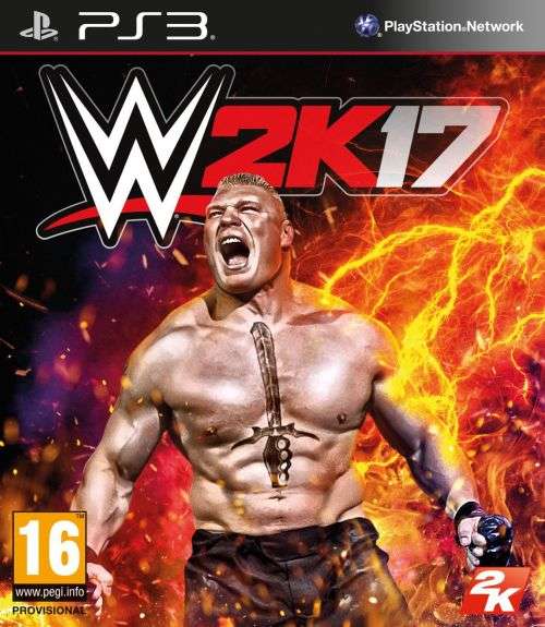 WWE 2K17 - PlayStation 3 - Complete In Box - Good Condition!