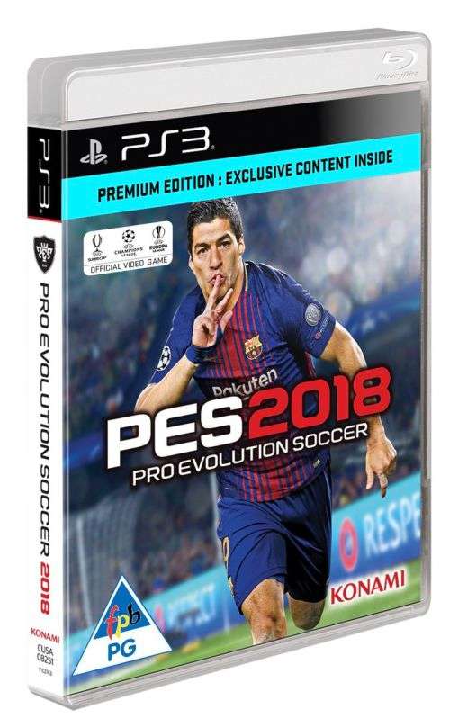 Pro Evolution Soccer 2018 - Premium Edition - PlayStation 3 - Very Good Condition! - Rare Game!