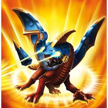 Skylanders Spyros Adventure  Drobot Character + Trading Card + Sticker Set  Brand New