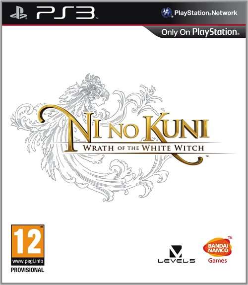 PlayStation 3 - Ni No Kuni - Wrath of the White Witch - Very Good Condition!