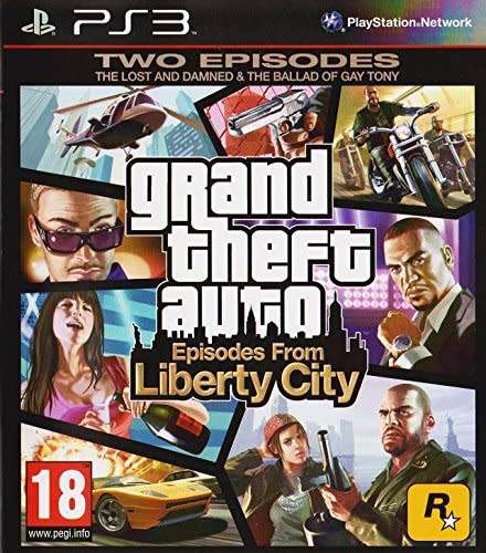 Grand Theft Auto - Episodes from Liberty City - PlayStation 3 PS3 - PAL - Very Good Condition