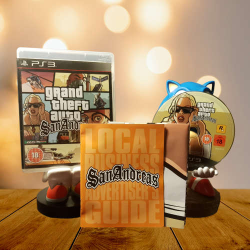 PlayStation 3 Grand Theft Auto - San Andreas - Complete in Box - Very, Very Good Condition!