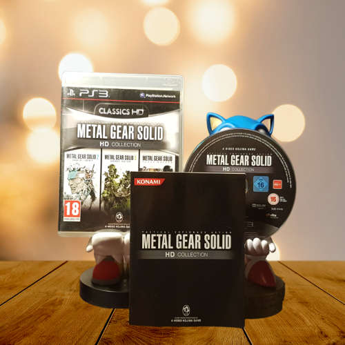 Metal Gear Solid - HD Collection - PlayStation 3 - Complete In Box - Very Good Condition!