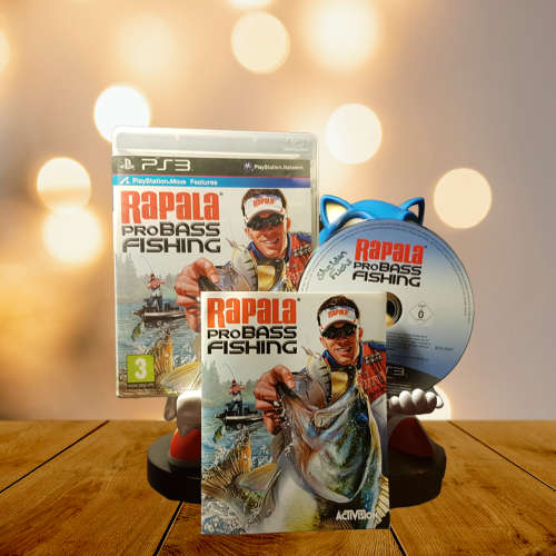PlayStation 3 Rapala Pro Bass Fishing - (Stand Alone Game) - Complete in Box- Very Good Condition!