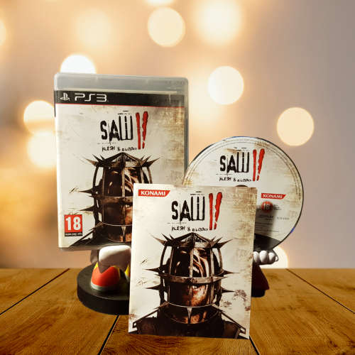 PlayStation 3 - SAW II - Flesh and Blood - Complete in Box - Very Good Condition