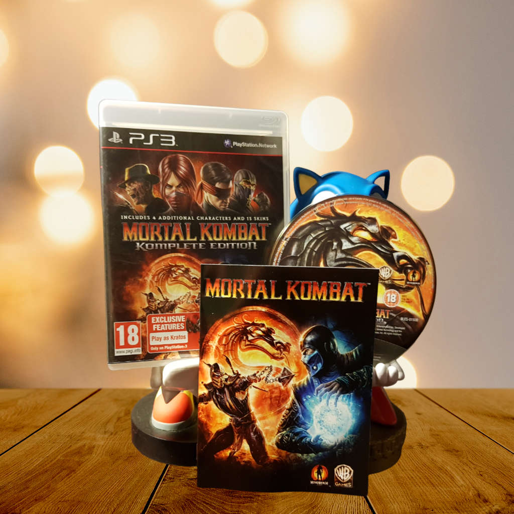 PlayStation 3 - Mortal Kombat: Komplete Edition - Complete in Box- Very Good Condition