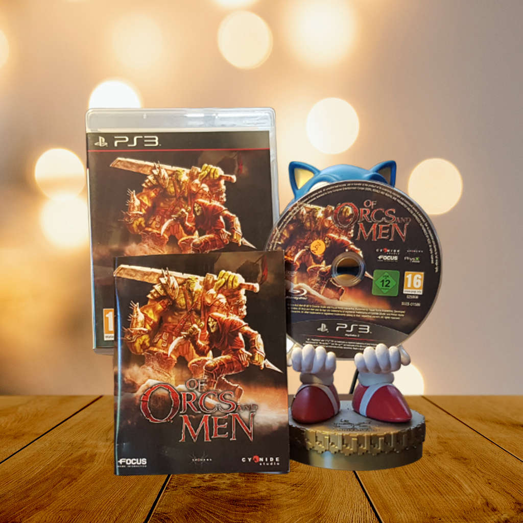 PlayStation 3 - Of Orcs and Men- Complete in Box- Very Good Condition!