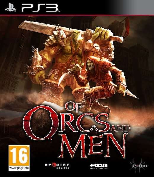 PlayStation 3 - Of Orcs and Men- Complete in Box- Very Good Condition!