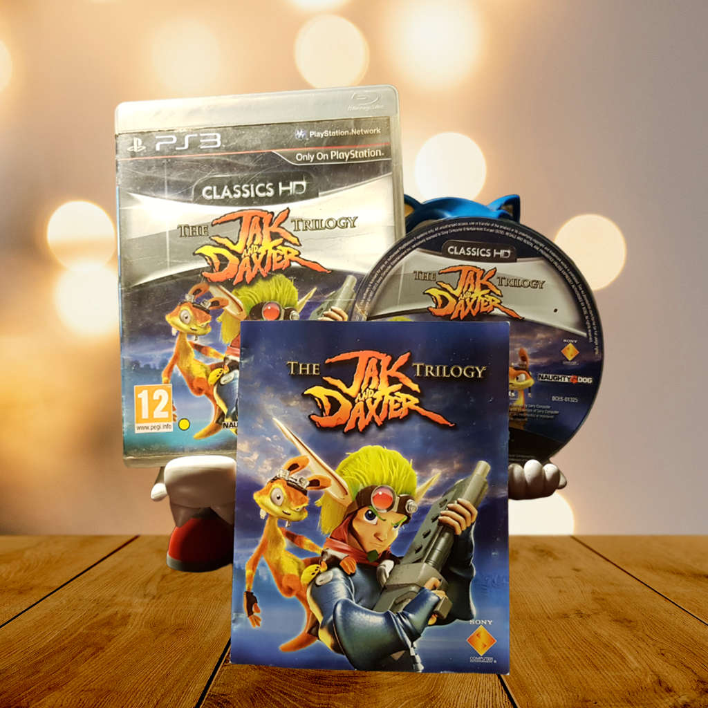 The Jak and Daxter Trilogy - Classic HD Collection -PS3 - Complete in Box - Very Good Condition!
