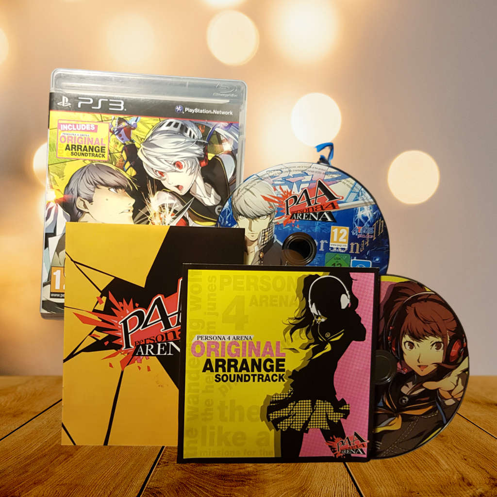PlayStation 3 - Persona 4 Arena and Soundtrack - Complete in Box - Excellent Condition!