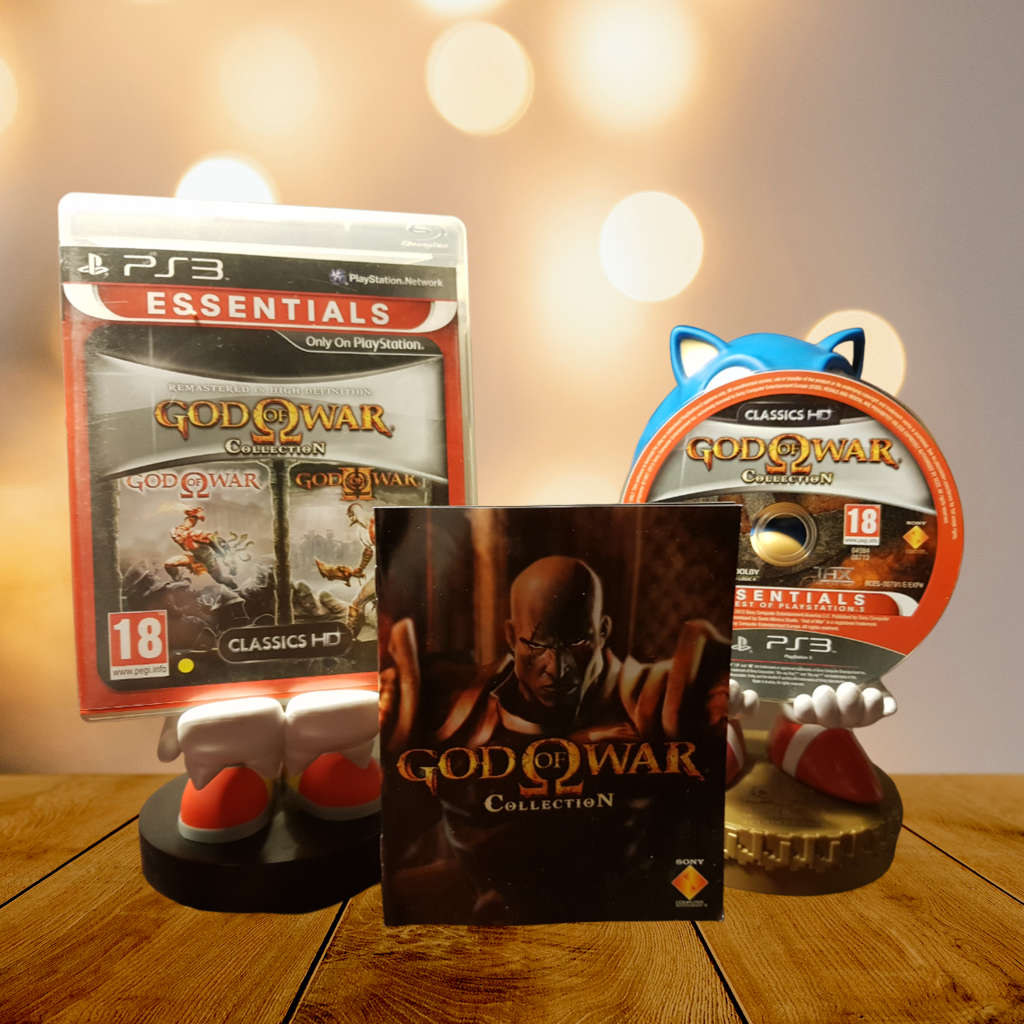 God of War Collection - Remastered HD - PlayStation 3 - Complete in Box- Very Good Condition!