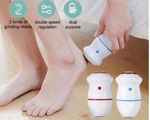ELECTRIC CALLUS REMOVER WITH VACUUM SUCTION