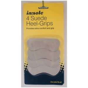 4 suede heel grips