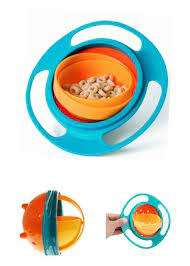 Non Spill Gyro Baby Feeding Bowl
