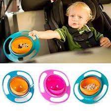 Non Spill Gyro Baby Feeding Bowl