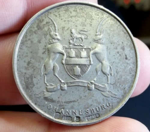 Silver medallion