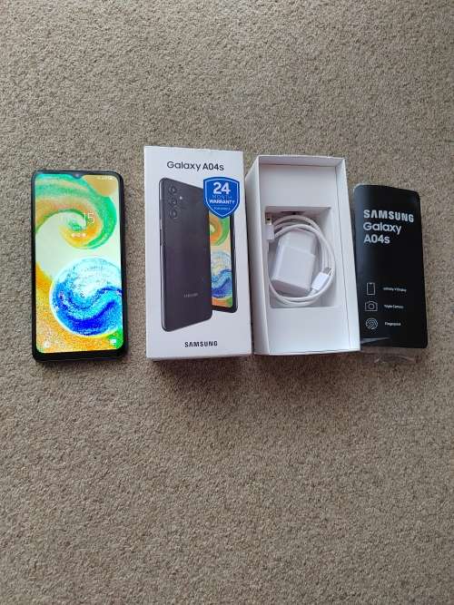Samsung A04S brand new open box