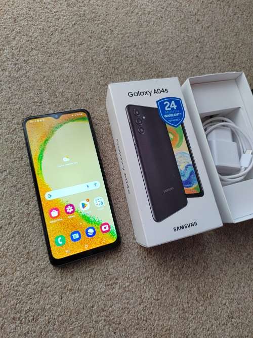 Samsung A04S brand new open box