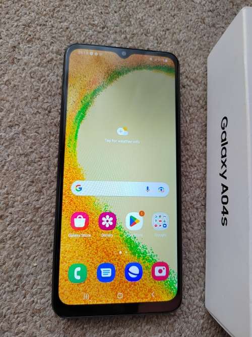 Samsung A04S brand new open box
