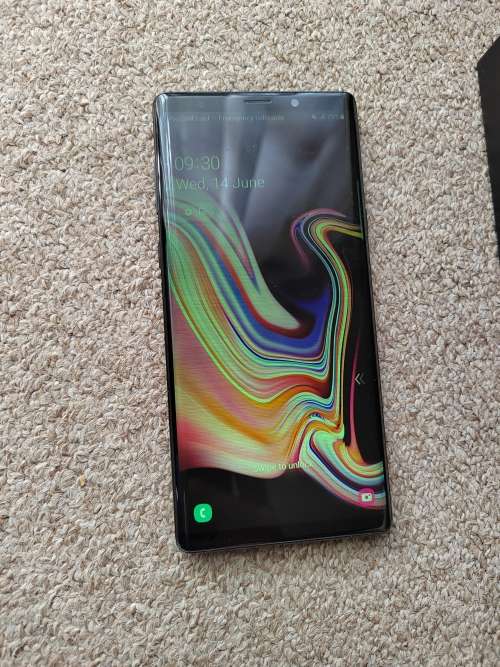 Samsung Note 9 128gb 6gb ram with box and cover