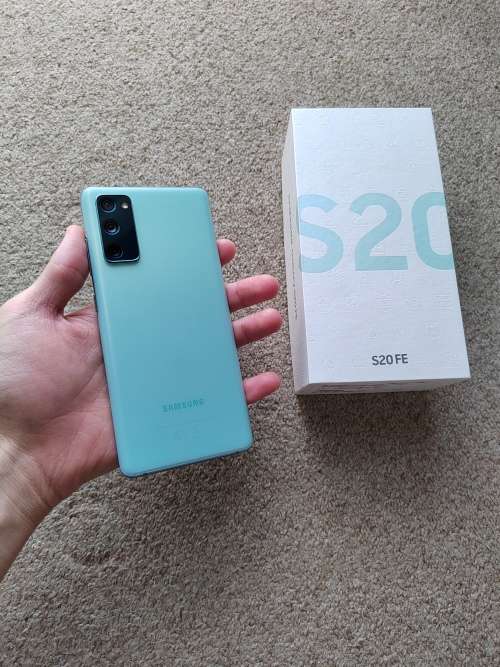 Samsung S20 Fe Dual SIM 128gb 6gb Ram immaculate condition