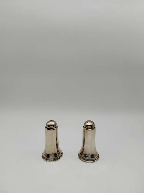 Pair of Silver Salt and Pepper Shakers