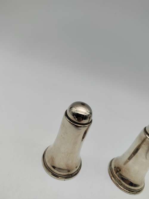 Pair of Silver Salt and Pepper Shakers