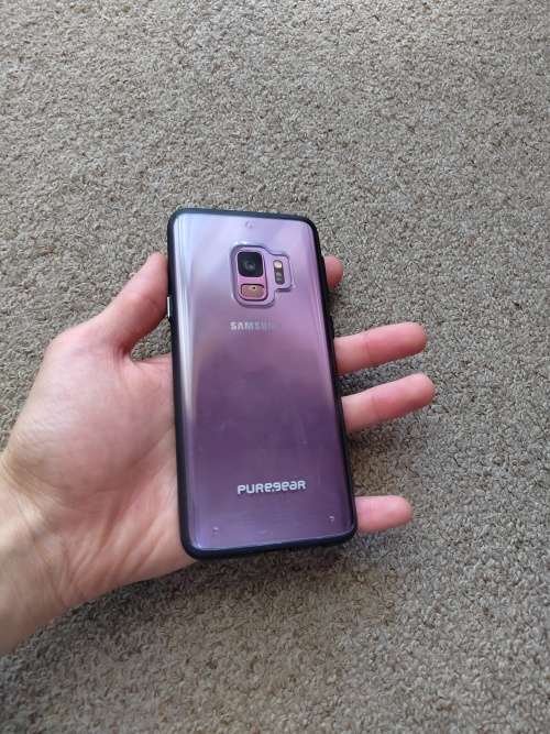 Samsung S9 64gb 4gb Ram single SIM with cover